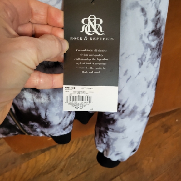 Rock & Republic Tie Dye Bomber jacket - Picture 4 of 4